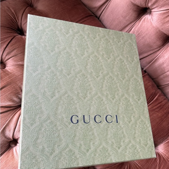 Gucci Women's Burgundy Lace-Up Boots - Picture 6 of 6